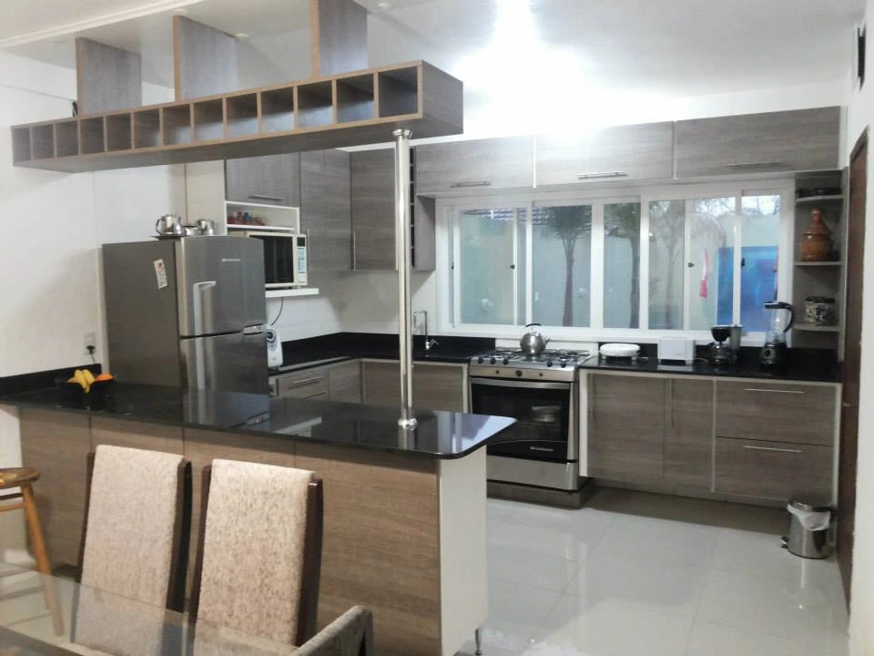 Cozinha entregue a um cliente especial